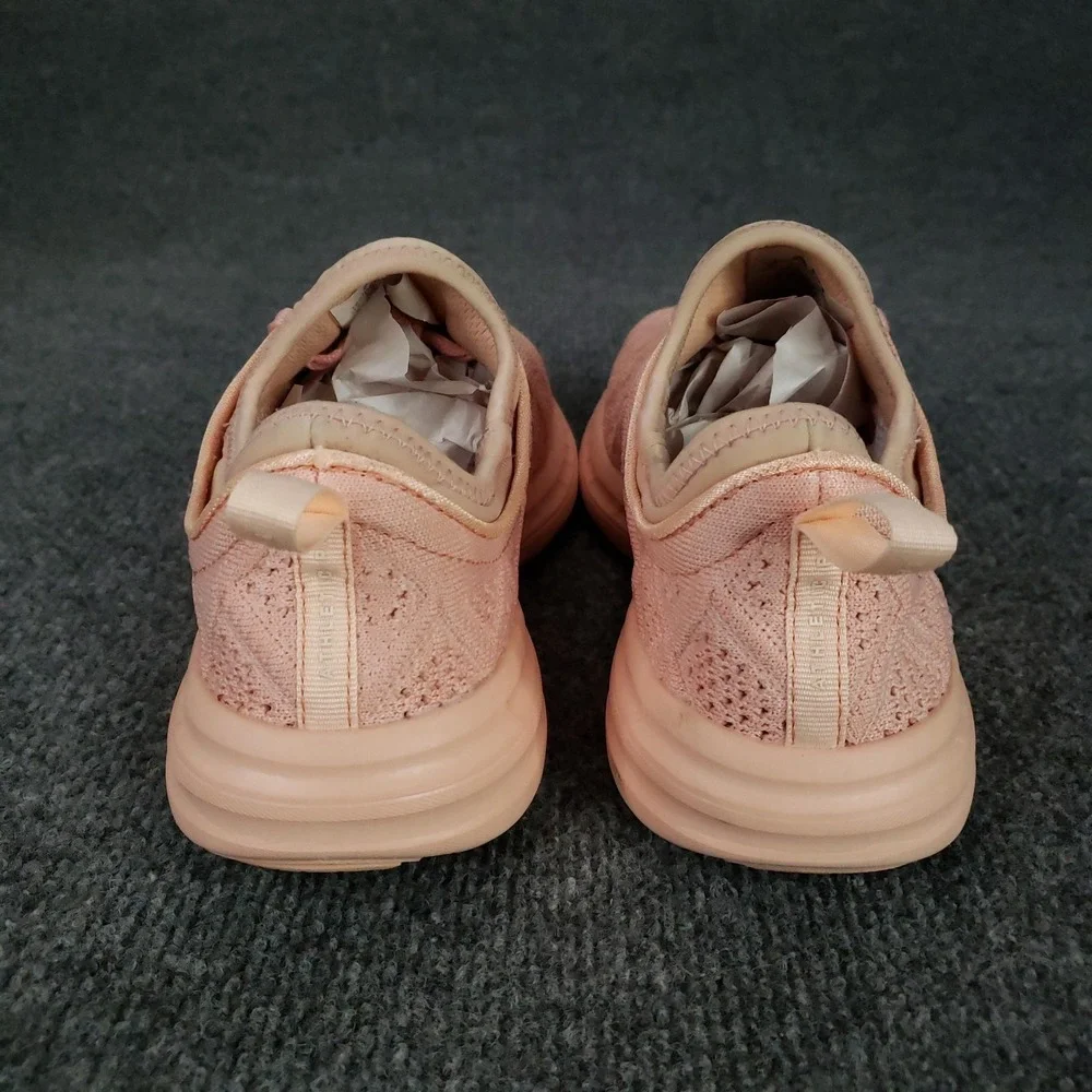 APL Techloom Phantom Shoes Womens Size 9 Pink Knit Running‎ Gym Sneakers